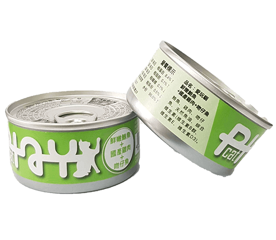 青川淺 貓副食罐 愛玩貓鮪魚雞肉吻仔魚3 貓副食罐 3