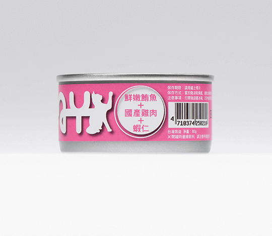 青川淺 貓副食罐 愛玩貓鮪魚雞肉蝦仁1 貓副食罐 1